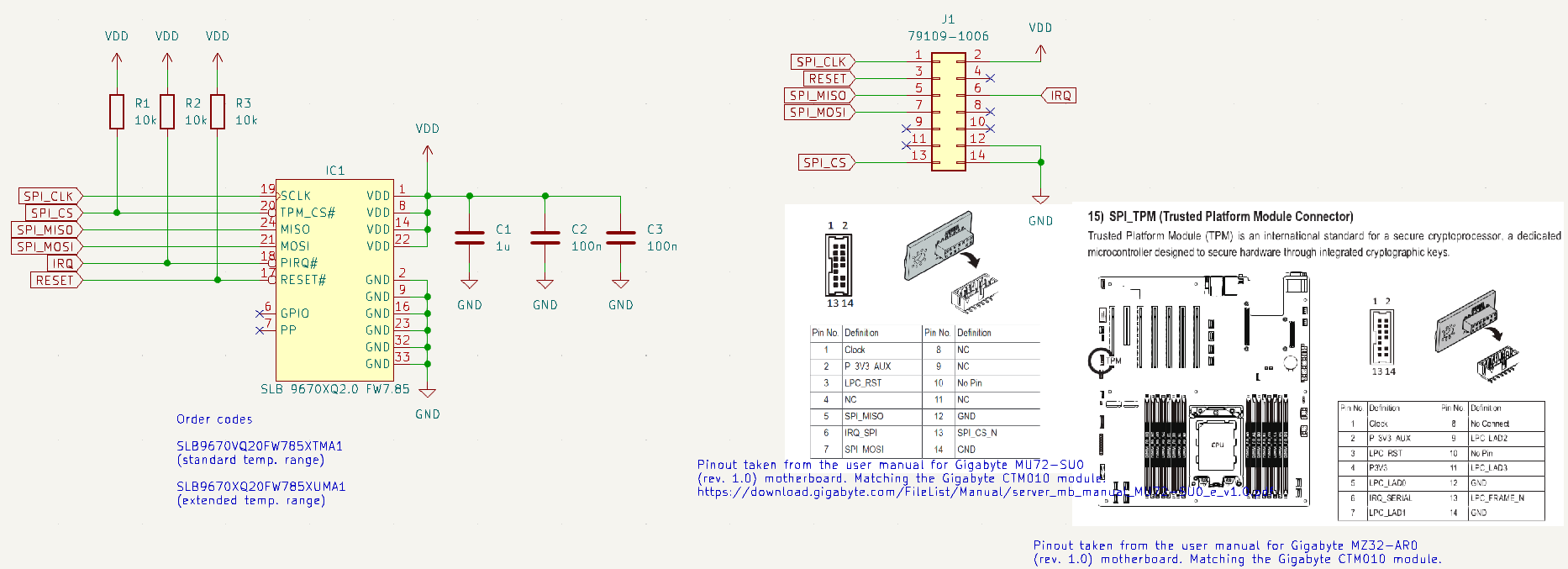 tpm-module-14pin-spi-CTM010-schematic