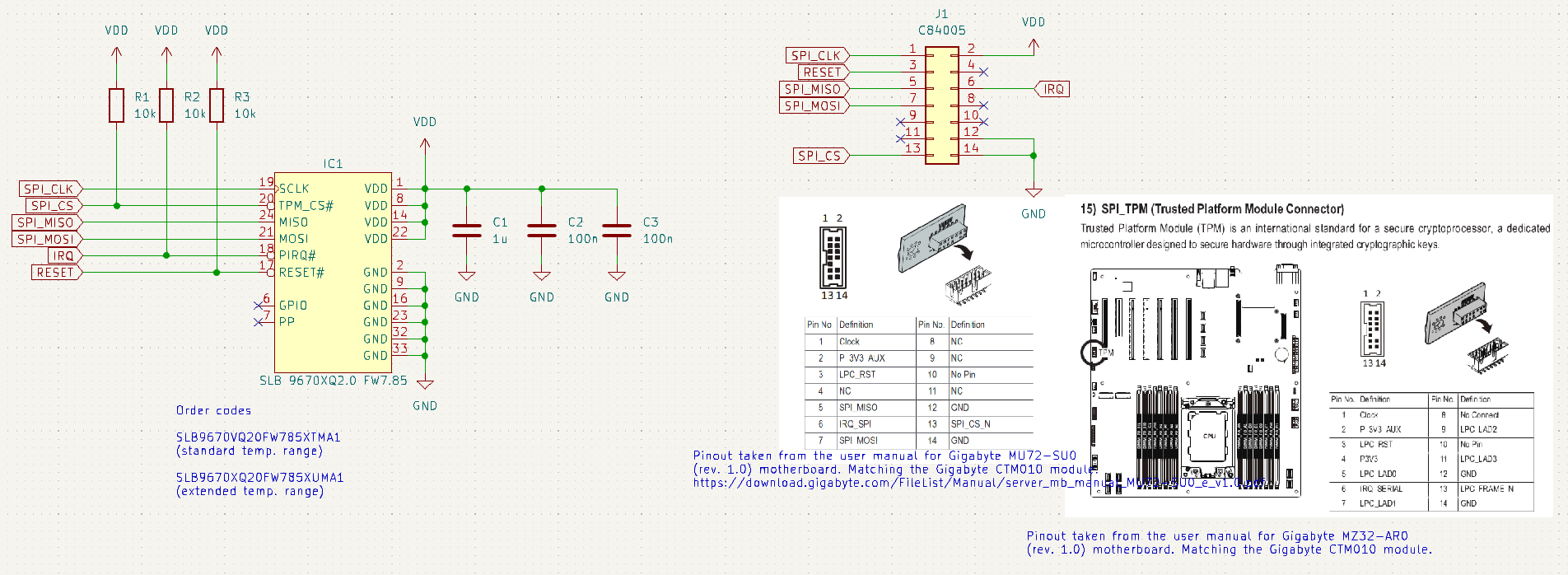 tpm-module-14pin-spi-CTM010-schematic