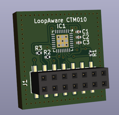 tpm-module-14pin-spi-CTM010-render-front