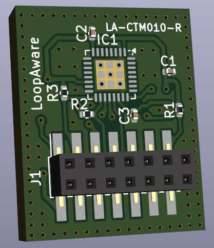 tpm-module-14pin-spi-CTM010-render-front